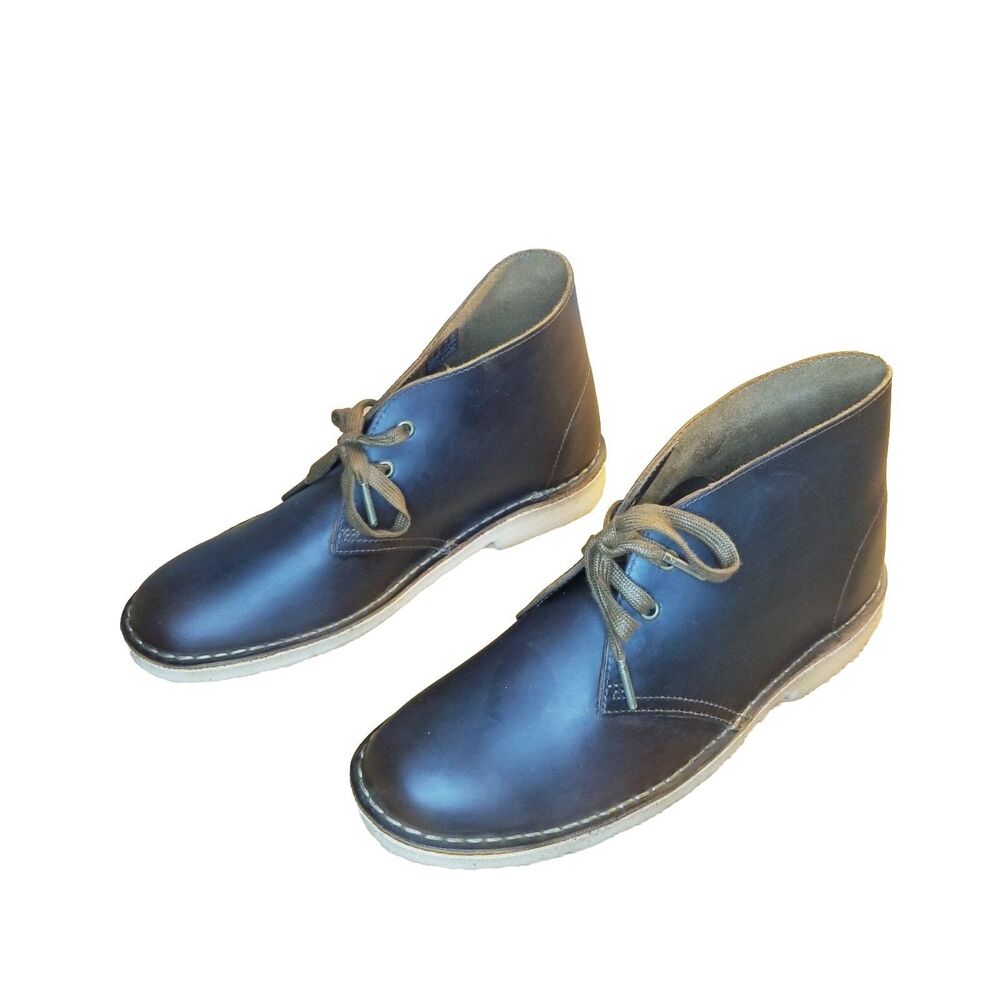 New Clarks Originals Desert Boots Women Size 9.5 Brown Leather Chukka Crepe Sole - Picture 3 of 6